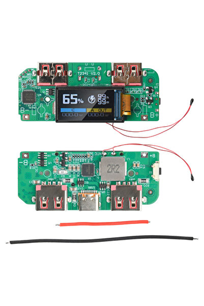 Choice وحدة شحن سريع USB من النوع C بقدرة 22.5 واط مع شاشة TFT، تدعم الشحن ال...