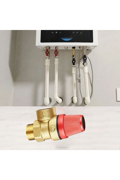 choice2 صمام تصريف أوتوماتيكي نحاسي 3 بار، يُثبت على الحائط، يدعم سخانات المي...