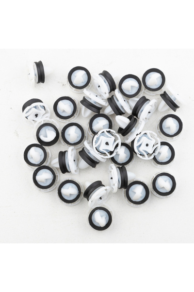 Choice 30 Pcs Interior Door Trim Panel Card Retainer Clips 7703077476 For PEU...