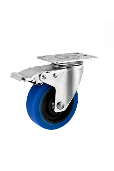 Choice 5 inch 4pc Brake 1/4 Pcs 3"/4"/5" 304 Stainless Steel Casters Medium B...