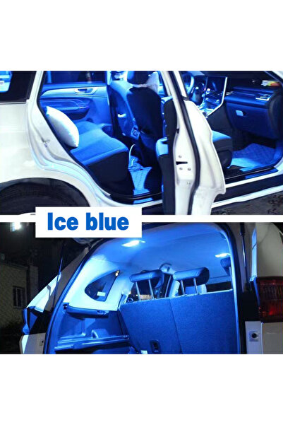 Choice1 ice blue 11Pcs For VW Volkswagen Scirco R 2009 2010 2011 - 2014 2015 ...