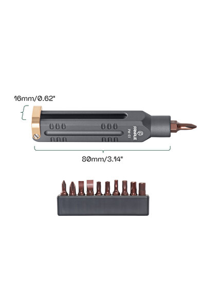 Choice مجموعة مفكات براغي قابلة للطي محمولة من فاناوي PW-03: أدوات إصلاح وتفك...