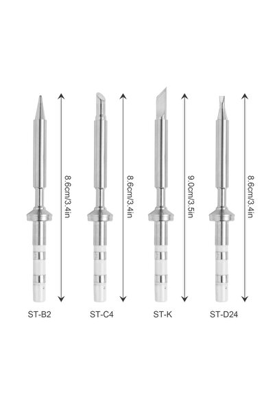 Choice FT-WJST04 FEITA Mini Pencil Soldering Iron Tips Replacement for Pineci...