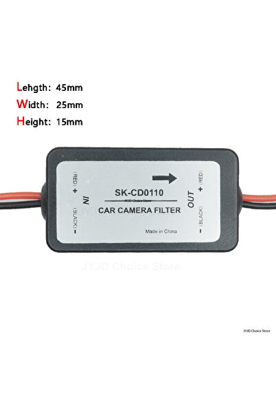 Choice مقوم تيار مستمر 12 فولت، كاميرا الرؤية الخلفية للسيارة، مكثف مرحل الطا...