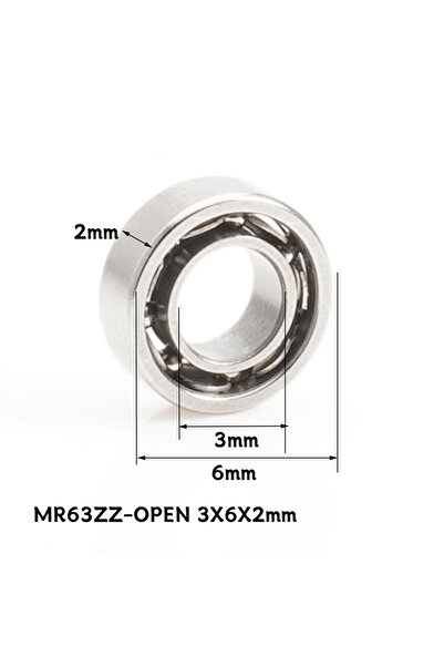 Choice4 MR63 OPEN 3x6x2 10Pcs 3mm ID MR63ZZ MR83ZZ 683ZZ 693ZZ 623ZZ MR63 MR8...