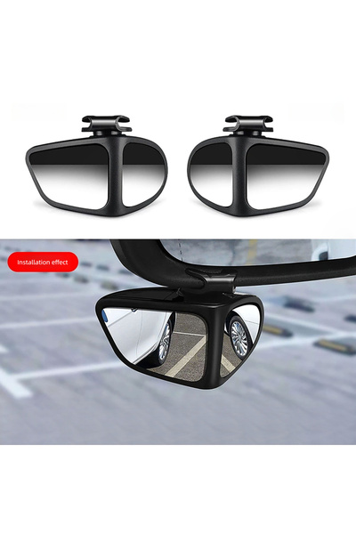 Choice Silvery 1pair Car Rearview Mirror Blind Spot Mirror Front and Rear Whe...