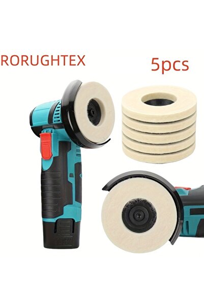 Choice1 ٥ قطع، ١/٥/١٠ قطع، قرص تلميع من الصوف بقطر ٧٥ مم، وسادات تلميع، قرص ت...