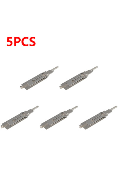 Choice1 5PCS 1-5X Stainless Steel Key Decoder Precision Hook And kup Hand Too...