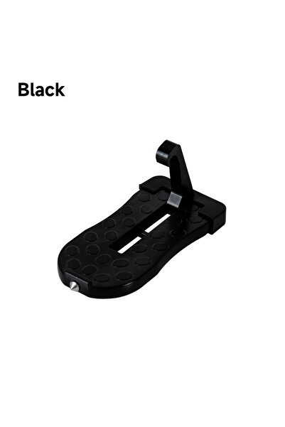 Choice3 دواسات أبواب إضافية قابلة للطي عالمية سوداء اللون، دواسات رف سقف السي...