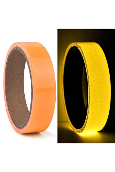 Choice شريط فلورسنت مضيء من 3M، مقاس 2 سم × 3 م، رقم المنتج 1626116، ملصق تحذ...