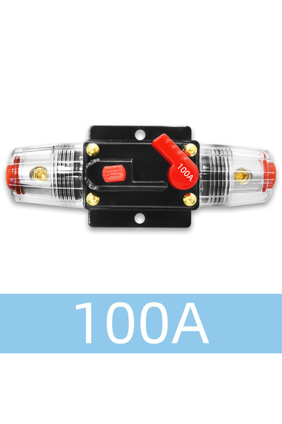 Choice7 Type B-100A 1PC Circuit Breaker Manual Reset Waterproof Circuit Break...