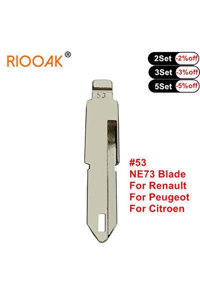 Choice1 رقم 53، 10 قطع معدنية #53 #54 #58 #152 NE72 VA2 HU83 VAC102 KD/VVDI ش...