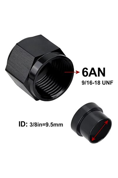 Choice وصلات خرطوم مستقيمة AN6 بزاوية 0 درجة، AN4 1/4، AN6 3/8، AN8 1/2، AN10...