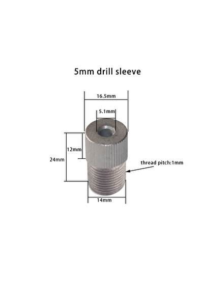 Choice 5mm Woodworking Puncher Accessories 3mm-15mm Drill Bits Sleeve For Dow...