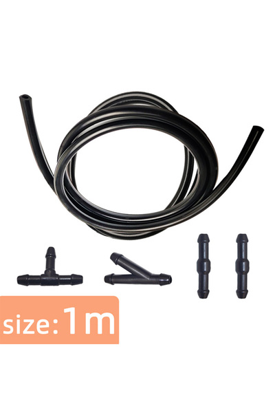 Choice1 خرطوم رش يونغ رن بطول 1 متر، متوفر بأطوال 1/2/3/4 متر، مزود بفوهة تنظ...