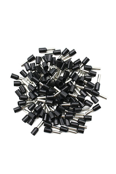 Choice18 E4009 أسود 100 قطعة/عبوة E0508 ​​E7508 E1008 E1508 E2508 أطراف توصيل...