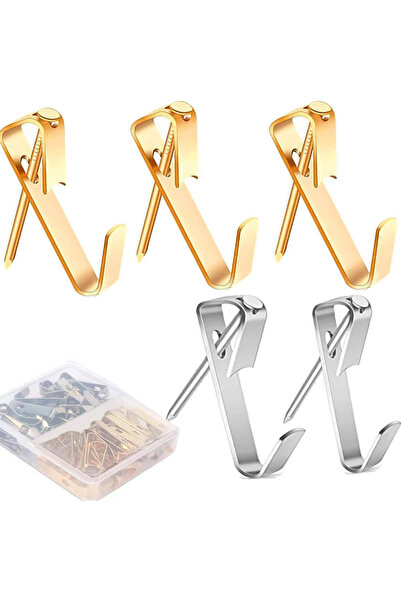 Choice1 80 قطعة 80/160 قطعة خطاف تعليق الصور واللوحات، خطاف تعليق إطارات الصو...