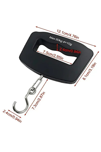 Choice hook-No Battery Hanging Scales Digital Luggage Scale Electronic Portab...