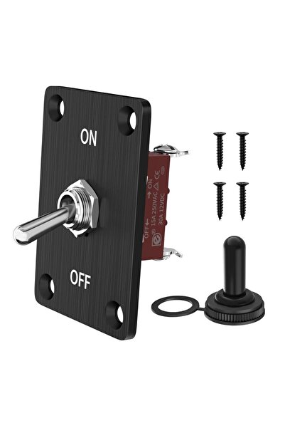 Choice ON OFF DaierTek Heavy Duty Toggle Switch 12V DC 30A Waterproof Toggle ...
