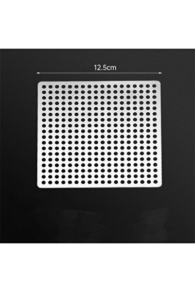 Choice فلتر شعر لمصرف الحمام 12.5 سم، غطاء مانع للانزلاق، فتحات كثيفة.