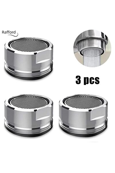 Choice 3 قطع من مهوية صنبور نحاسية موفرة للمياه مع فلتر قابل للاستبدال وفوهة ...