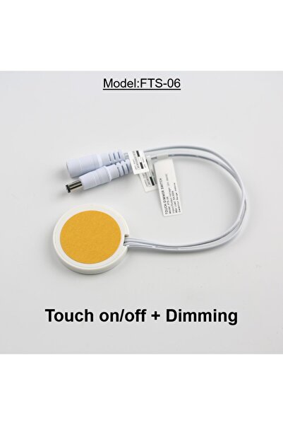 Choice مفتاح تحكم ذكي يعمل باللمس لإضاءة LED بيضاء بجهد 5 فولت/12 فولت/24 فول...