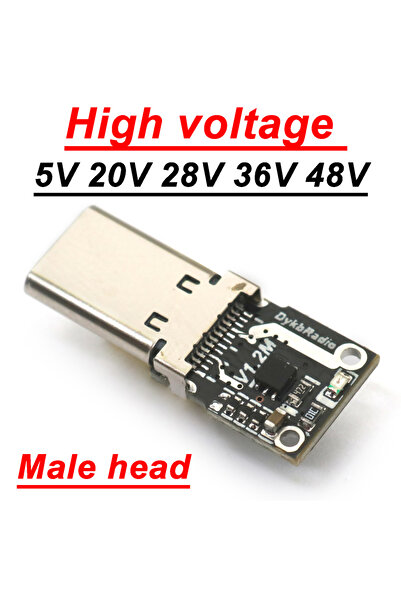Choice3 Male High voltage PD3.1 140W 5A USB TYPE-C PD Decoy Voltage Triggers ...