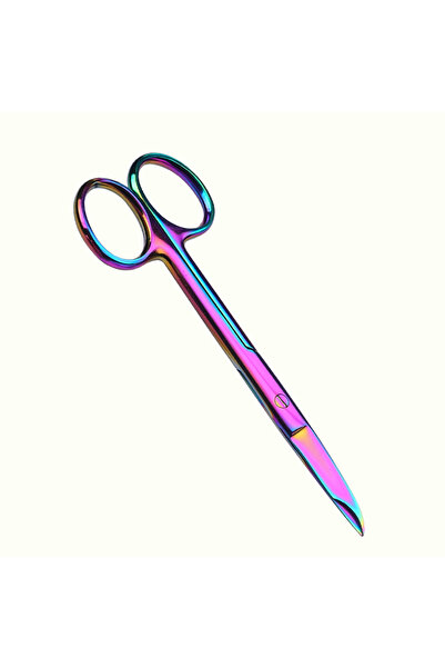 Choice 1pc 10cm-14.9cm Rainbow 14cm Suture Stitch Scissors with Multicolor/Ra...