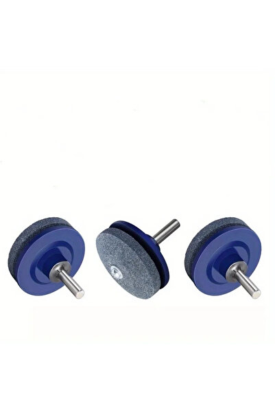 Choice 3 قطع شحذ سهلة: مبراة جزازة العشب الكهربائية مع رأس طحن مقاوم للتآكل وشحذ