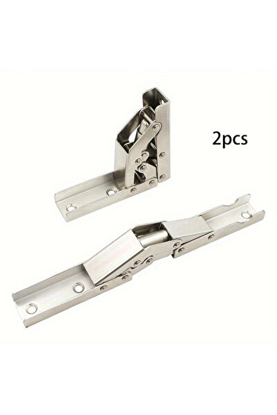 Choice مفصلات فضية عصرية قابلة للطي بزاوية 90 درجة، قطعتان أو 2/4 قطع، تركيب ...