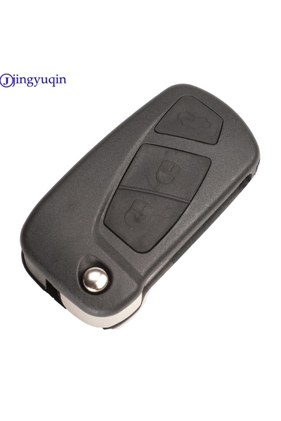 Choice غطاء مفتاح السيارة القابل للطي عن بعد من جينغيوكين لسيارة فورد كا، بثل...