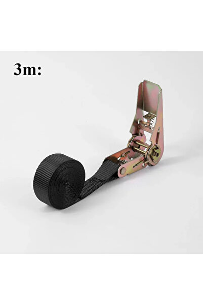 Choice Orange 3m 1m/3m/5m Cargo Strap Ratchet Tensioner Freight Car Fixed Tig...