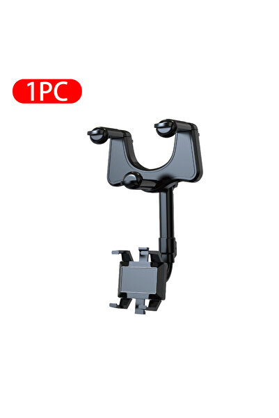 Choice حامل هاتف للسيارة من SEAMETAL، يُثبّت على مرآة الرؤية الخلفية، مضاد لل...