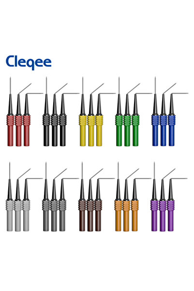 Choice مجسات Cleqee CKT010 ثلاثية الزوايا ذات ظهر عازل، دبوس غير مدمر لتشخيص ...