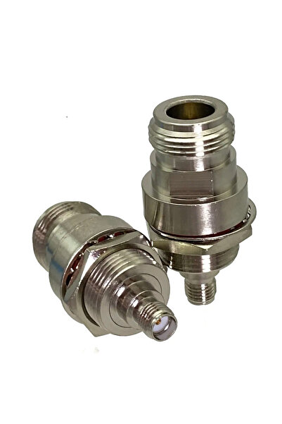 Choice 1pcs Adapter N Female Jack To SMA Female Jack M16 Nut Bulkhead Panel M...