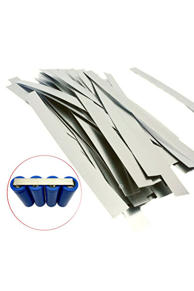 Choice 0.15x8x60mm 30pcs Nickel Plated Steel Strip Nickel Plate Strap Strip S...