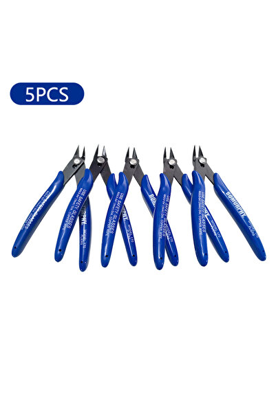 Choice4 ترقية جديدة - 5 قطع 1/3/5 قطع كماشة قطرية إلكترونية 170 كماشة من الفو...