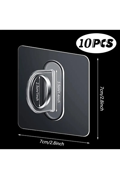 Choice 10pcs 10Pcs Adhesive Spray Bottle Hooks Easy To Use and Easy To Instal...