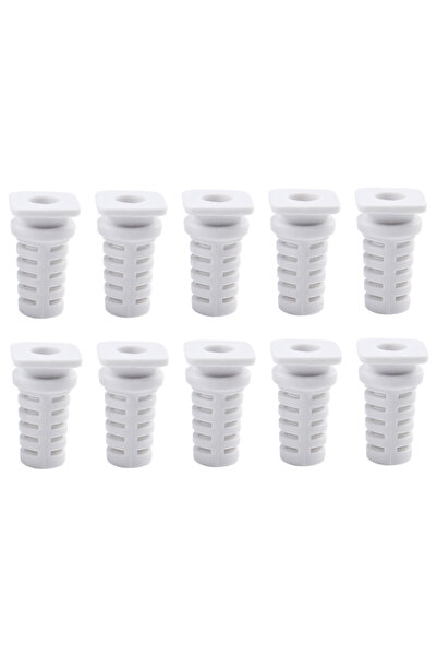 Choice4 5mm white 10pcs 3.5/4/5mm Cable Gland Connector Strain Relief Cord Po...