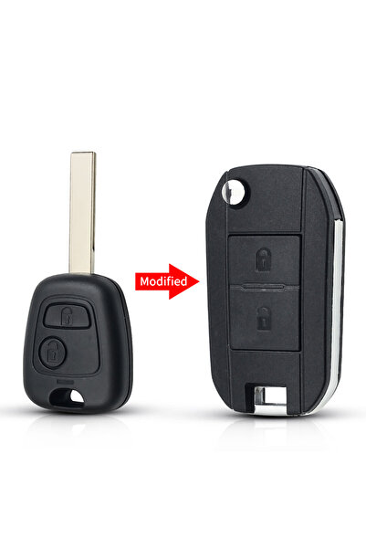 Choice7 مفتاح سيارة قابل للطي موديل 1 HU83 Blade KEYYOU، قطعة واحدة، نسخة معد...