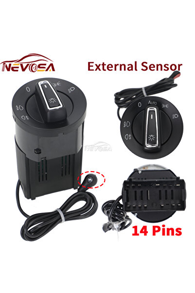 Choice مستشعر خارجي B 18D941531D وحدة تحكم المصابيح الأمامية التلقائية مفتاح ...