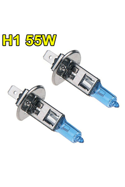 Choice 55W H1 2Pcs Car Auto Lamps Halogen Lamp Super Bright Halogen Car Headl...