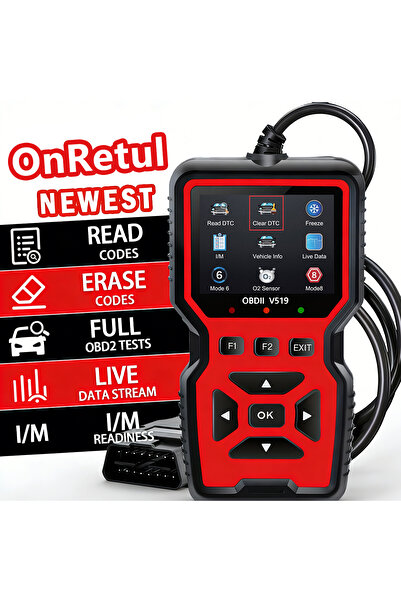 Choice جهاز فحص وتشخيص أعطال السيارات الاحترافي المتقدم من ريد، مزود بخاصية O...