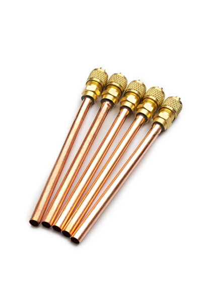 Choice 5 قطع/مجموعة من ملحقات مكيف الهواء للحديقة 125 مم صمامات أنبوب النحاس ...