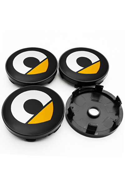 Choice 4 قطع صفراء مقاس 60 مم لسيارات سمارت فورتو، فورفور 453، 451، 452، 450،...