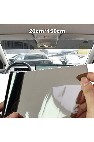 Choice Light black Windshield Car Sticker Sunshade Anti-UV Protection Black F...