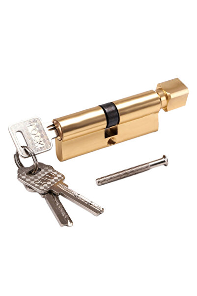 Choice طقم واحد من أسطوانة قفل باب 70 مم مع 3 مفاتيح، قفل بوابة مدخل مضاد للس...