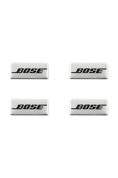 Choice ملصقات تزيينية لنظام الصوت في السيارة من Bose (4 قطع صغيرة)، ملصقات مك...