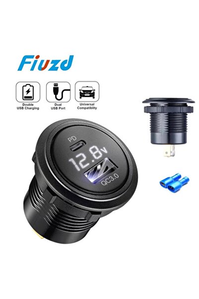 Choice APC DZ Car Charger 12V 24V USB Outlet QC3.0 socket fast charging 18W Q...