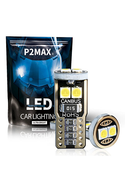 Choice6 2PCS White 2PCS Powerful Ultra Bright 3030Chipsets T10 W5W 168 192 LE...